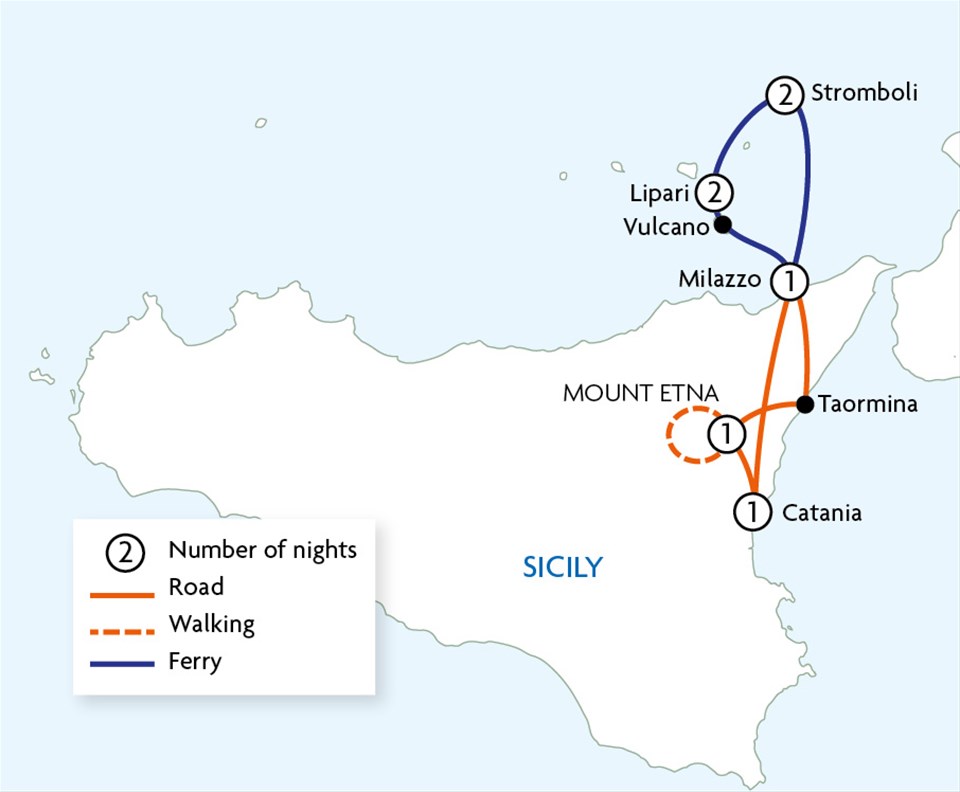 Sicilian Volcanoes Trailfinders